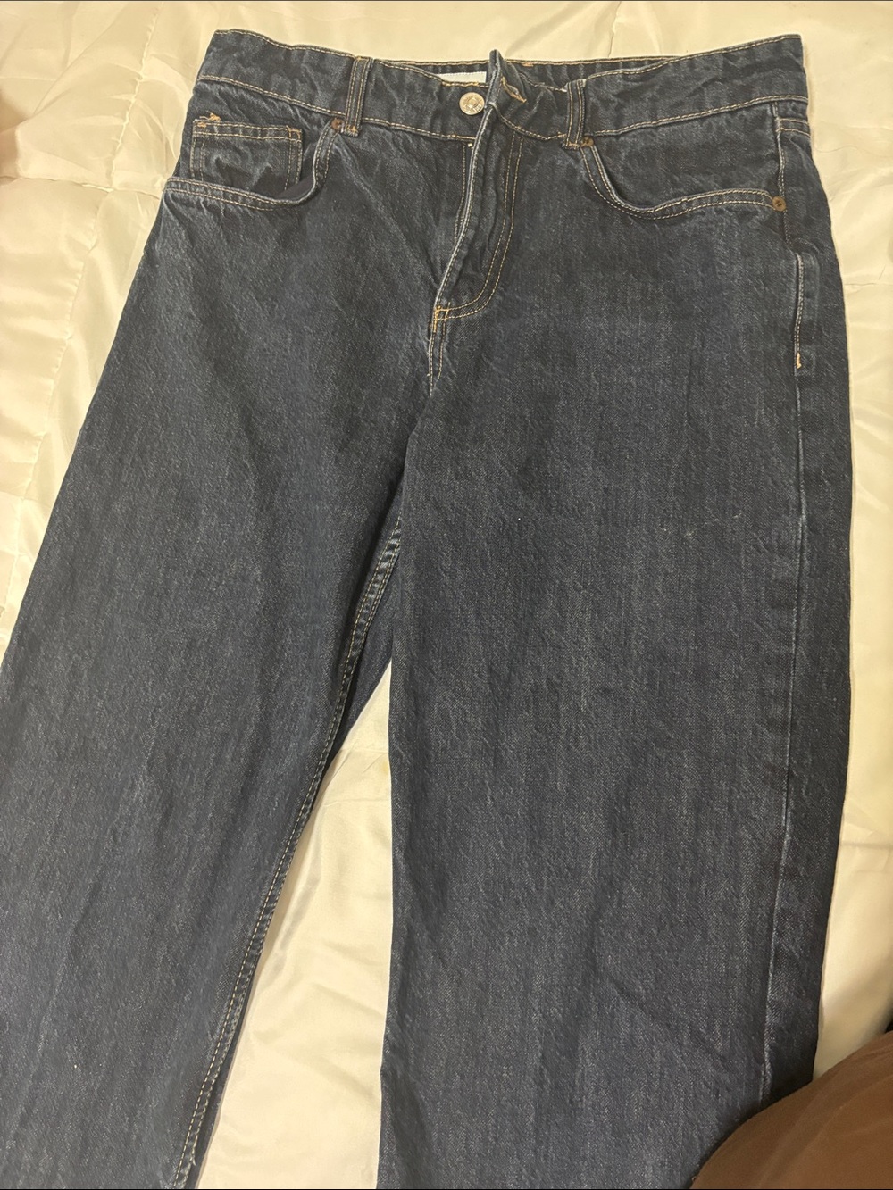 Zara Indigo Straight Leg Women's Jeans